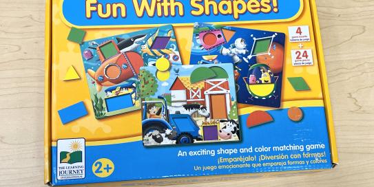 Fun with shapes matching game